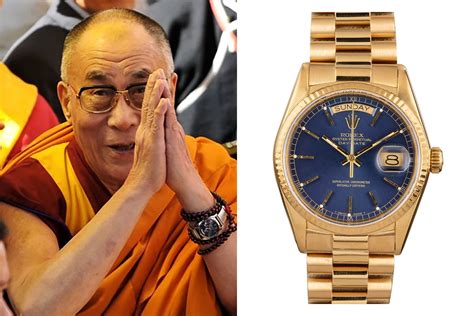 dalai lama wearing rolex|dalai lama watches.